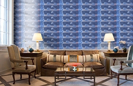 Обои 30490-1 фото в интерьере кабинета превью