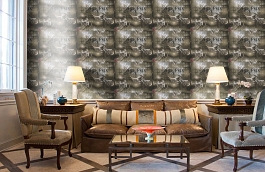 Обои 30656-2 фото в интерьере кабинета превью