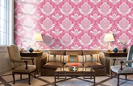 Обои 3139-35 фото в интерьере кабинета превью