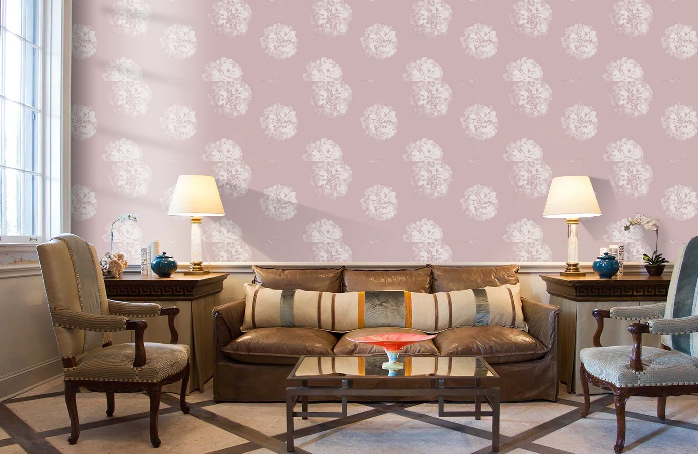 Обои 32454-2 фото в интерьере кабинета Обои 32454-2 фото в интерьере кабинета