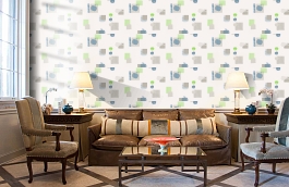 Обои 32762-2 фото в интерьере кабинета превью