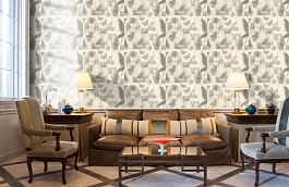 Обои 33634-2 фото в интерьере кабинета превью