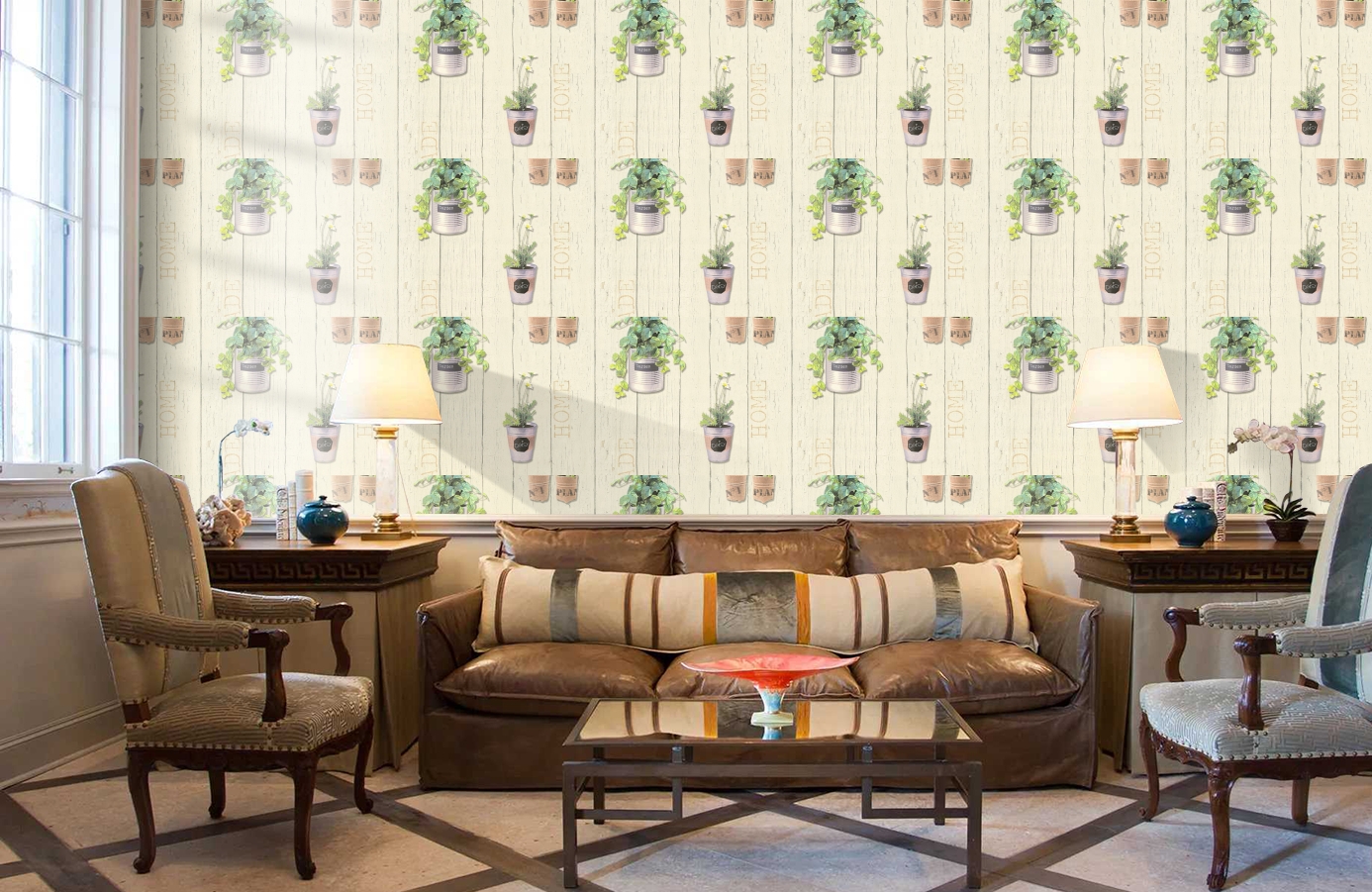 Обои 33636-1 фото в интерьере кабинета