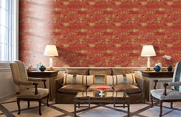 Обои 34062-1 фото в интерьере кабинета превью