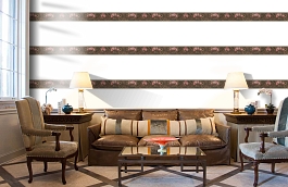 Обои 34074-1 фото в интерьере кабинета превью