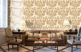 Обои 34075-5 фото в интерьере кабинета превью