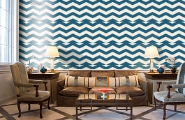 Обои 34242-4 фото в интерьере кабинета превью