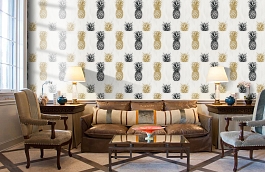 Обои 35997-1 фото в интерьере кабинета превью