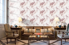 Обои 36092-4 фото в интерьере кабинета превью