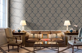 Обои 36149-5 фото в интерьере кабинета превью