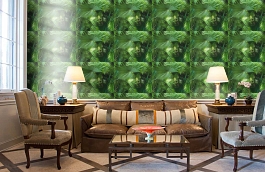 Обои 362001 фото в интерьере кабинета превью