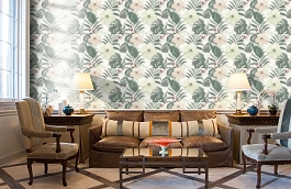 Обои 36518-2 фото в интерьере кабинета превью