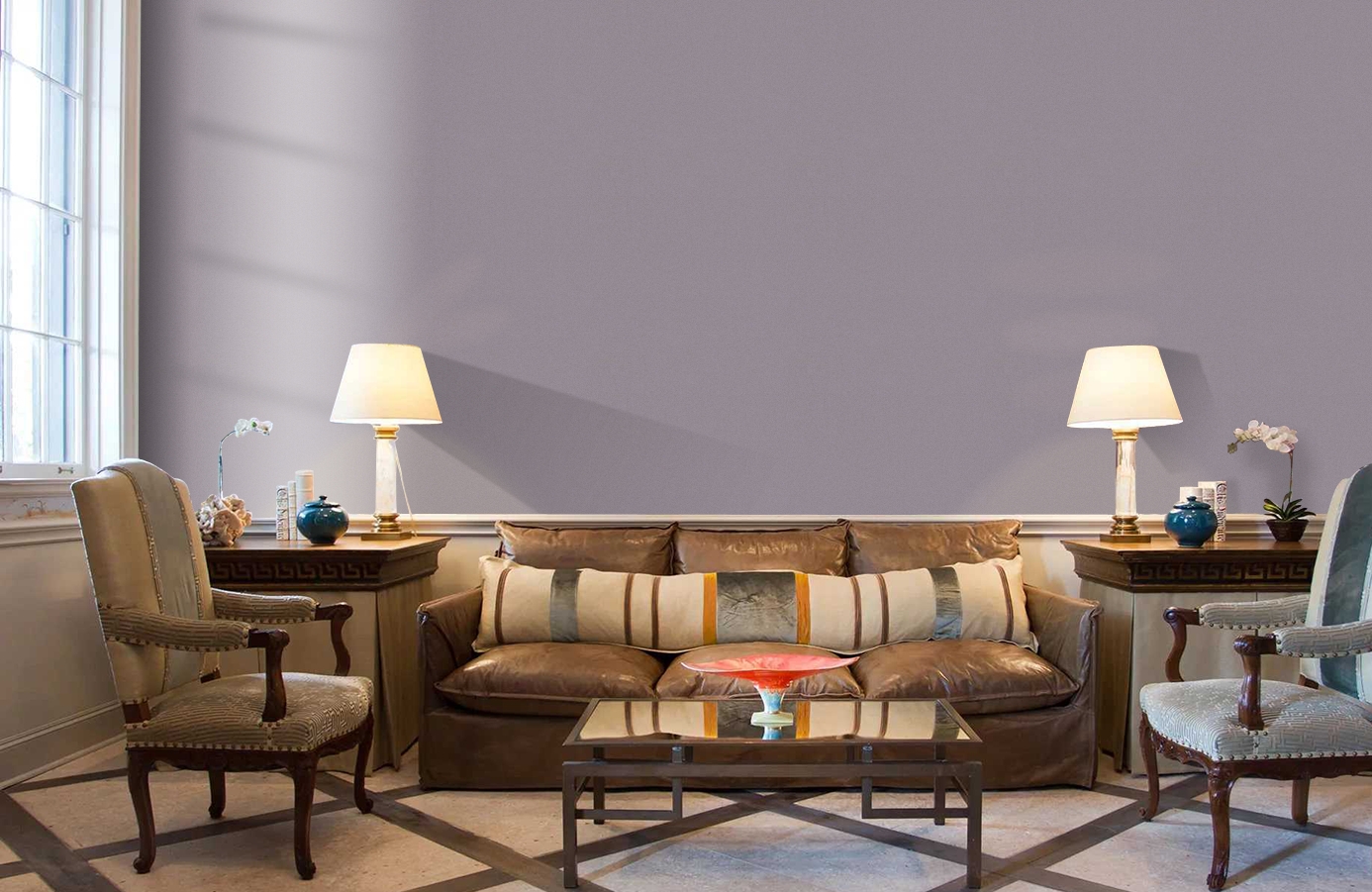 Обои 36899-8 фото в интерьере кабинета