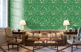 Обои 36927-3 фото в интерьере кабинета превью