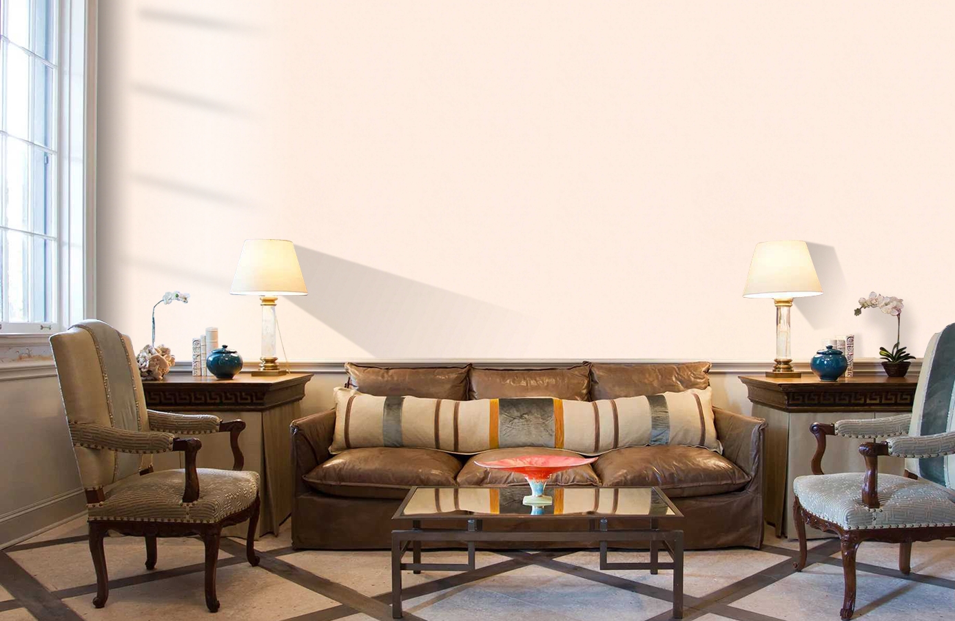 Обои 36932-4 фото в интерьере кабинета