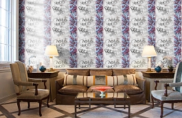 Обои 36986-1 фото в интерьере кабинета превью