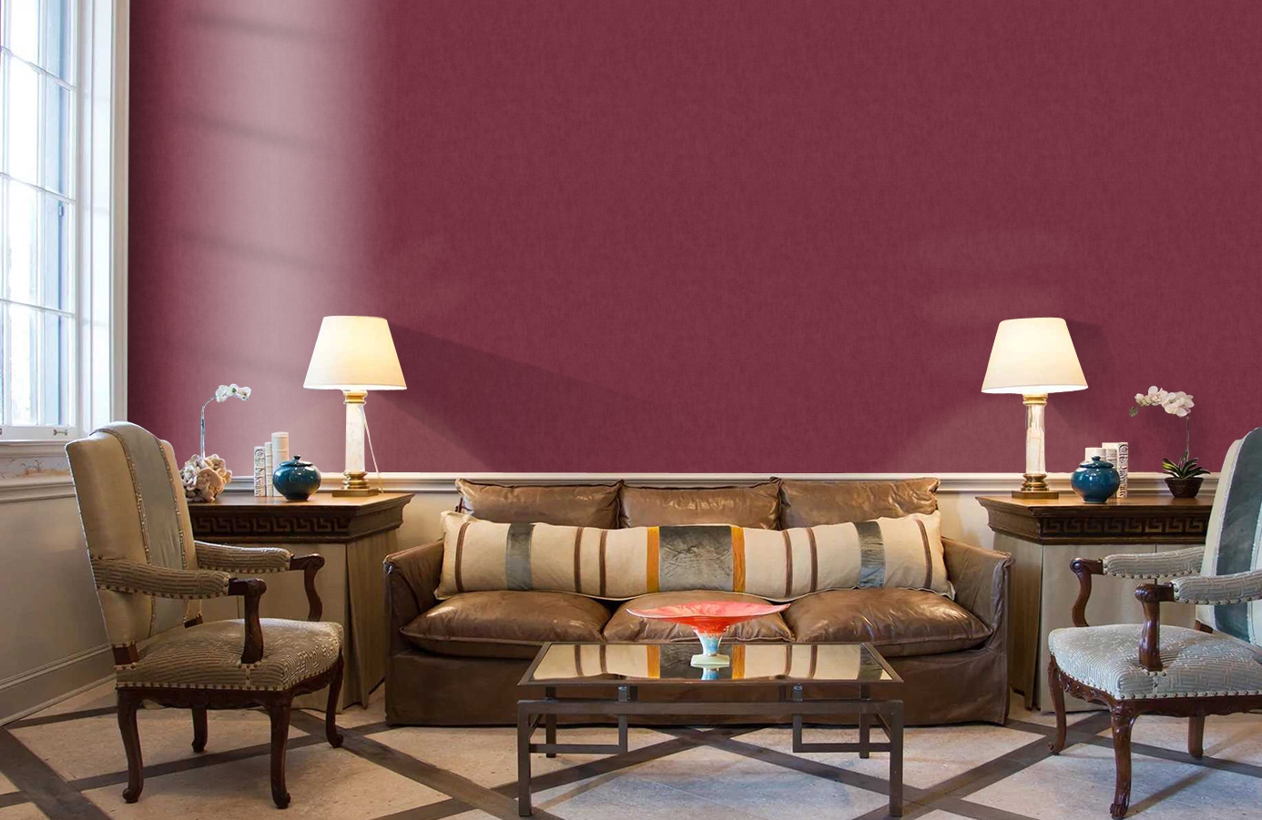 Обои 37536-2 фото в интерьере кабинета Обои 37536-2 фото в интерьере кабинета