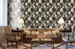 Обои 37650-3 фото в интерьере кабинета превью