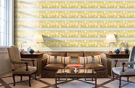 Обои 5510-30 фото в интерьере кабинета превью