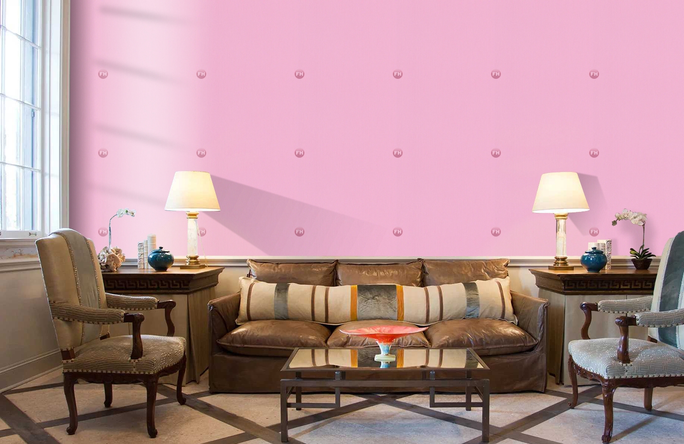 Обои 8981-11 фото в интерьере кабинета