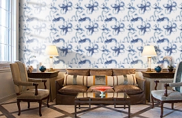 Обои 94144-2 фото в интерьере кабинета превью