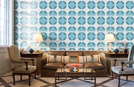 Обои 95579-1 фото в интерьере кабинета превью