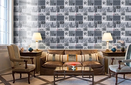 Обои 95596-2 фото в интерьере кабинета превью