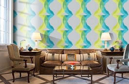 Обои 95650-3 фото в интерьере кабинета превью