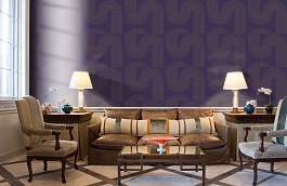 Обои 95653-3 фото в интерьере кабинета превью