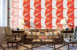 Обои 95654-2 фото в интерьере кабинета превью