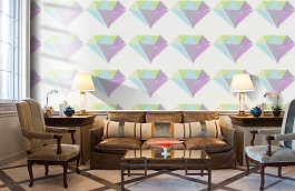 Обои 95656-1 фото в интерьере кабинета превью