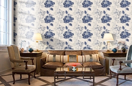 Обои 95881-2 фото в интерьере кабинета превью