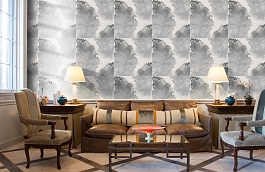 Обои 96045-6 фото в интерьере кабинета превью