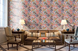 Обои 96121-2 фото в интерьере кабинета превью