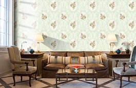 Обои DL20304 фото в интерьере кабинета превью