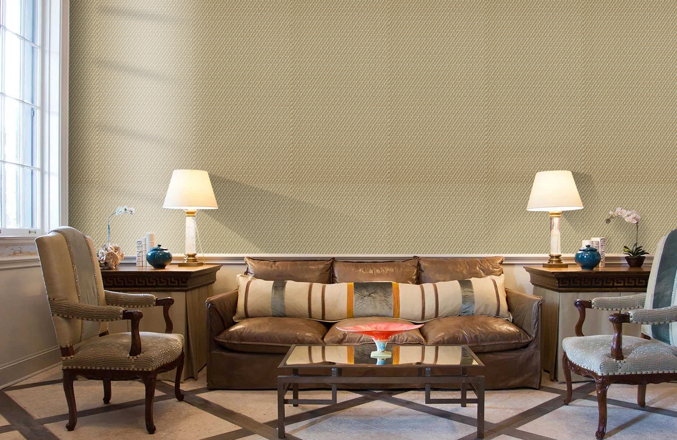 Обои 17654 фото в интерьере кабинета