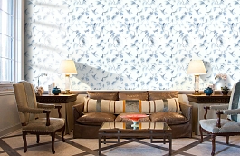 Обои 17714 фото в интерьере кабинета превью