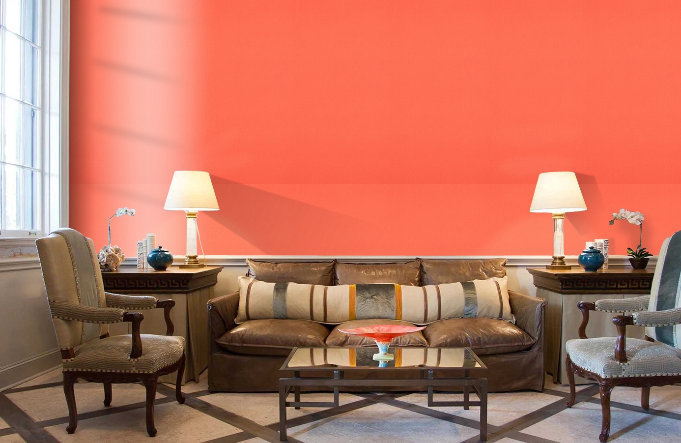 Обои 18230 фото в интерьере кабинета