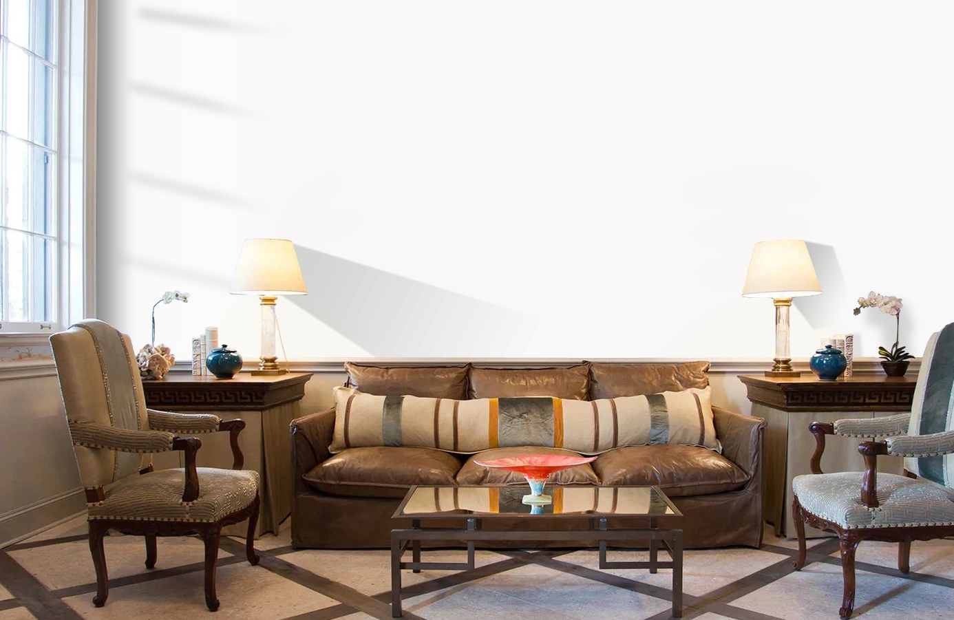 Обои 18235 фото в интерьере кабинета