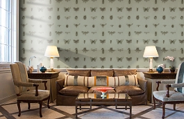 Обои 18430 фото в интерьере кабинета превью