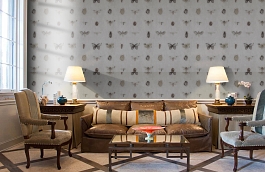 Обои 18434 фото в интерьере кабинета превью