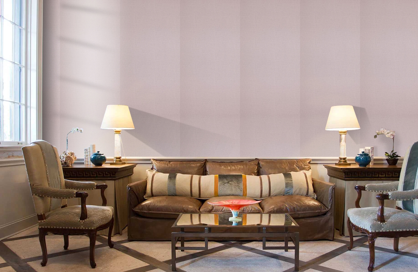 Обои 218211 фото в интерьере кабинета