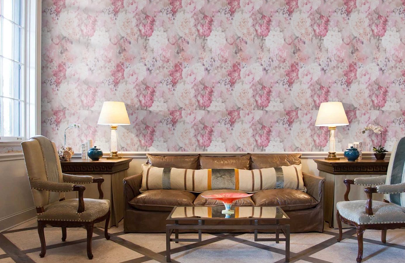 Обои 218220 фото в интерьере кабинета