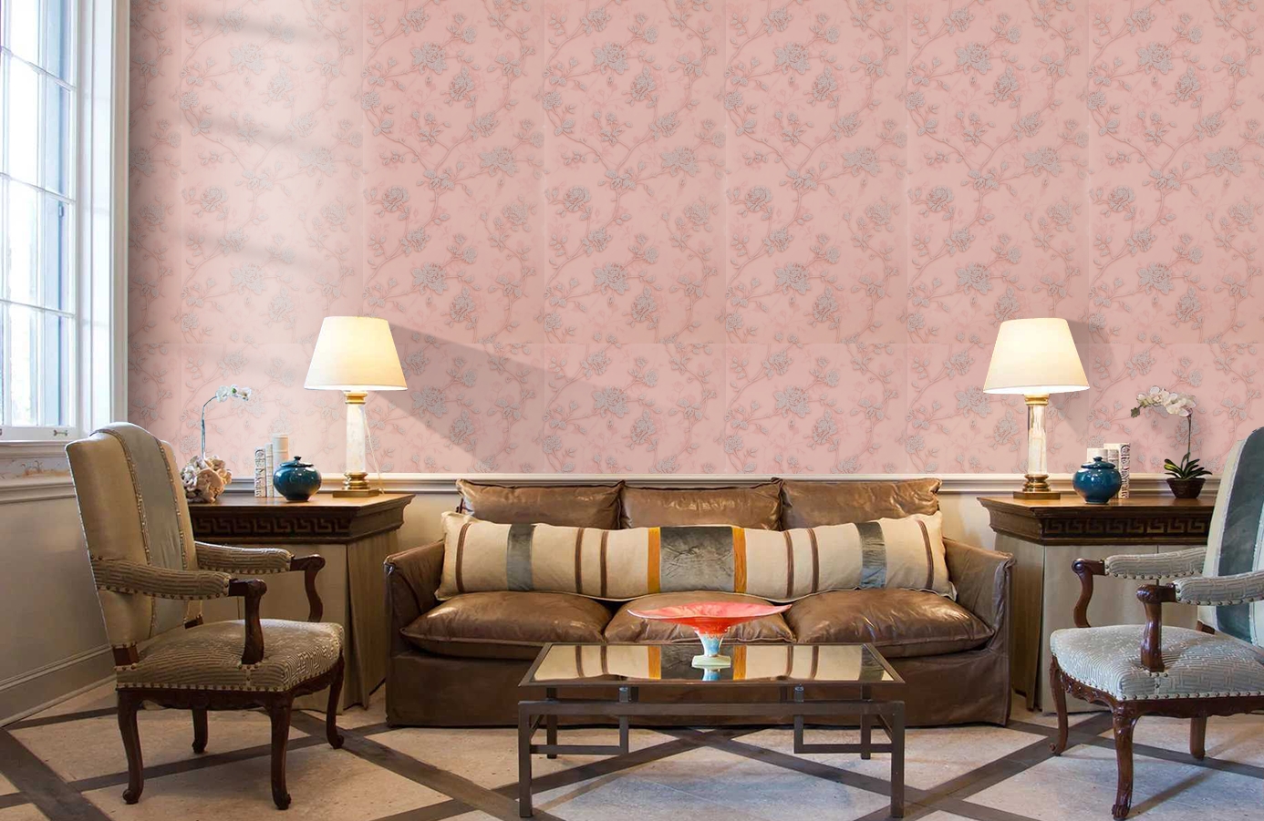 Обои 218255 фото в интерьере кабинета