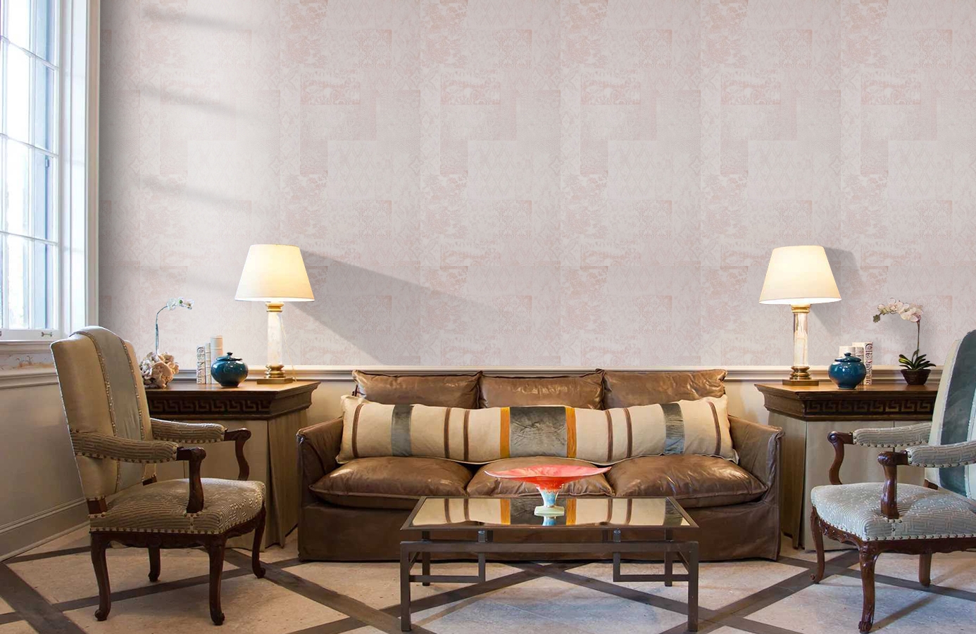 Обои 218260 фото в интерьере кабинета