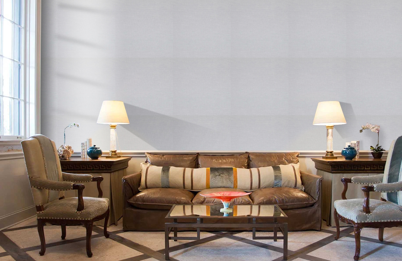 Обои 218903 фото в интерьере кабинета