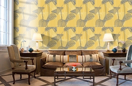 Обои 219053 фото в интерьере кабинета превью