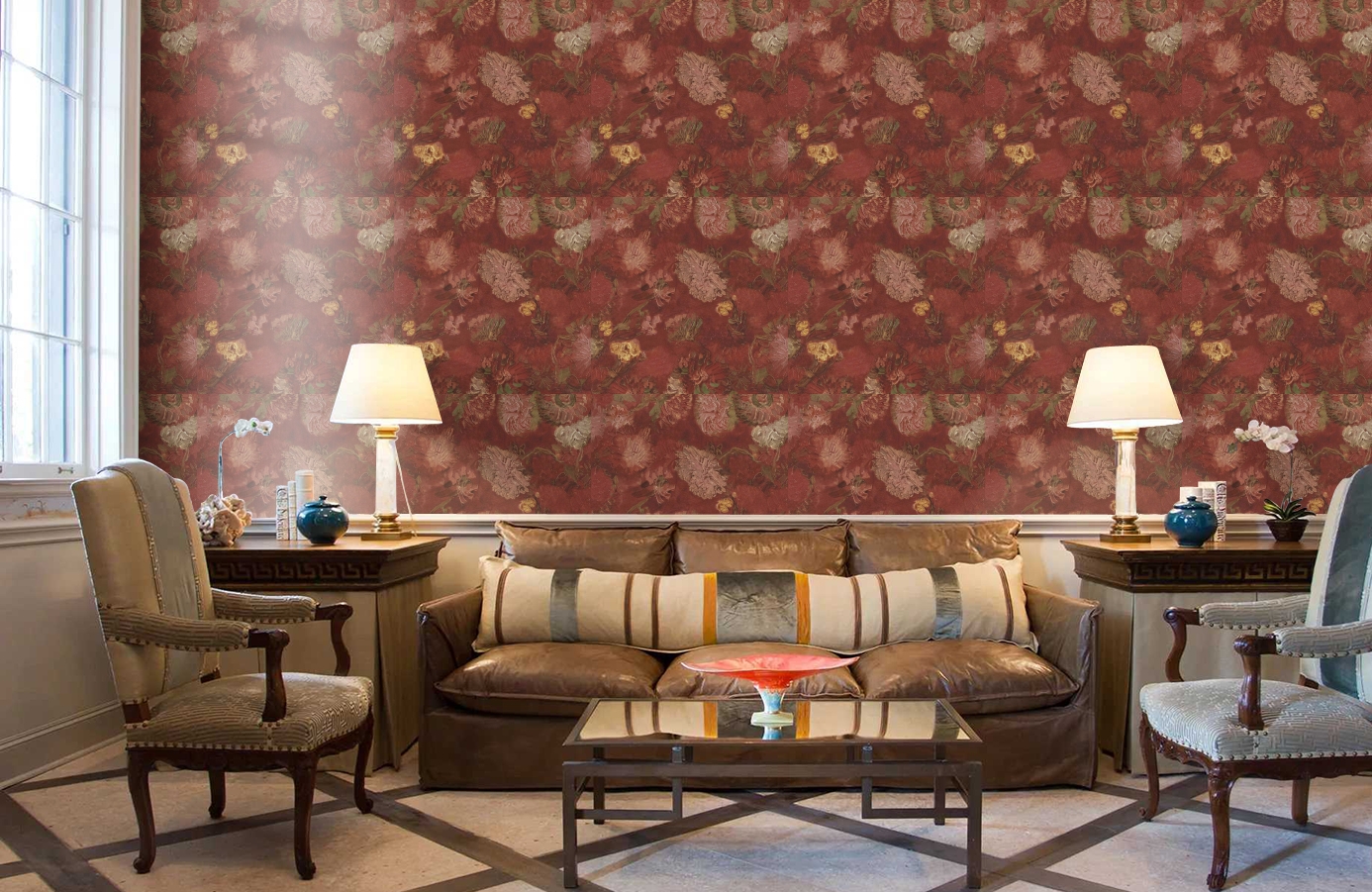 Обои 220000 фото в интерьере кабинета