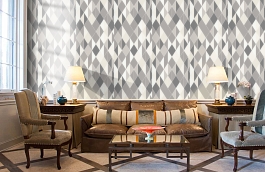 Обои 220210 фото в интерьере кабинета превью