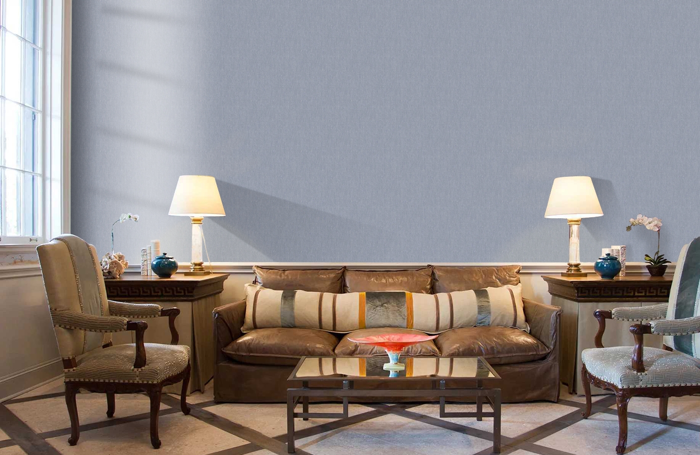 Обои 3010 фото в интерьере кабинета